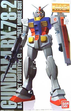 MG RX-78-2 Gundam (Coating Ver.) - Box Art