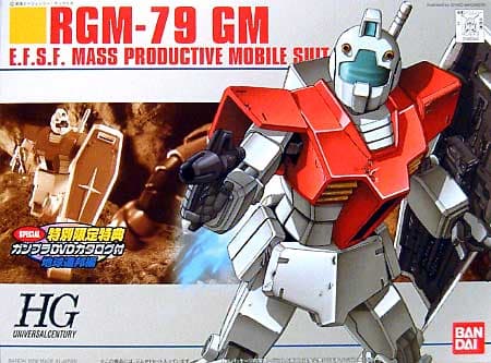 HGUC RGM-79 GM - Box Art