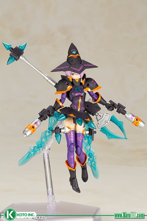 MEGAMI DEVICE Chaos & Pretty Witch DARKNESS MODEL KIT - Box Art