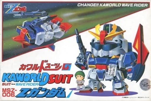 Kaworld Suit MSZ-006 Z-Gundam - Box Art