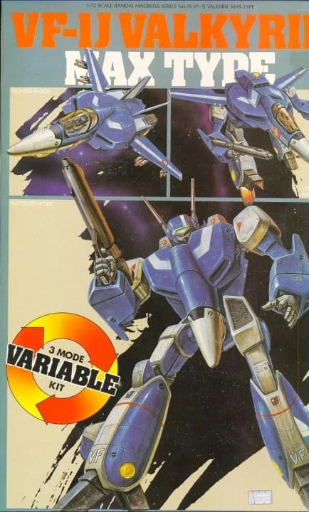 VF-1J Valkyrie Max Type - Box Art