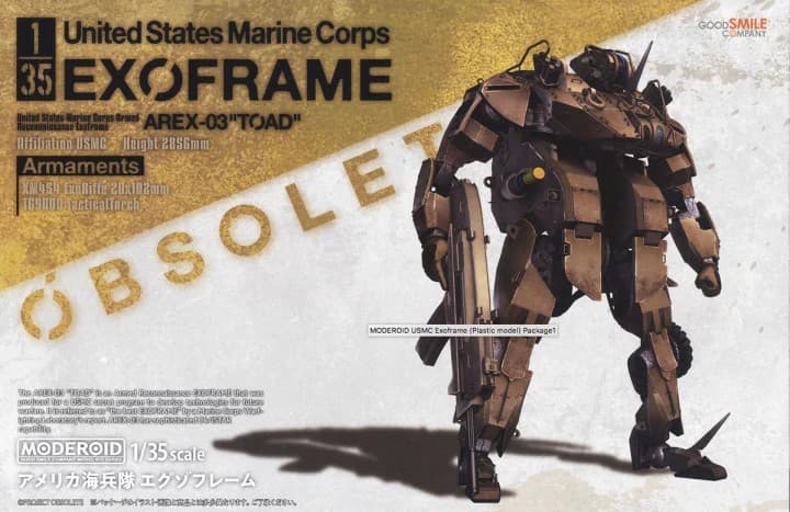 Moderoid USMC Exoframe - Box Art