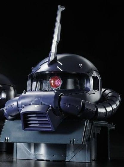 MS-06R-1A ZAKU II HEAD (BLACK TRI-STARS CUSTOM Ver.)