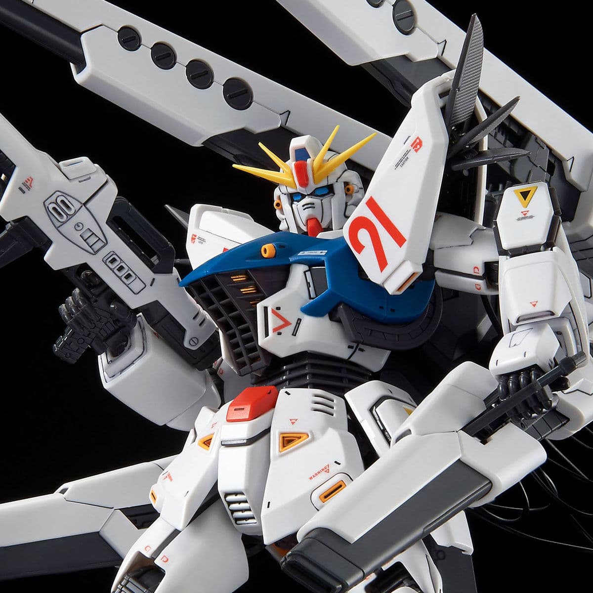 MG GUNDAM F91 ver2.0 BACK CANNON TYPE & TWIN V.S.B.R. SET UP TYPE
