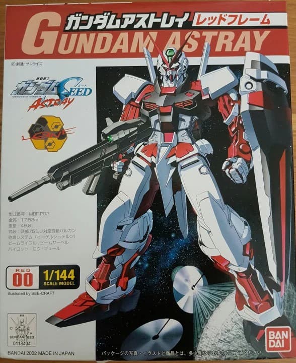 Gundam Astray - Box Art