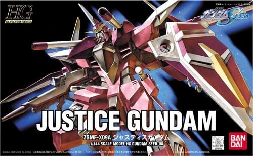 ZGMF-X09A Justice Gundam - Box Art