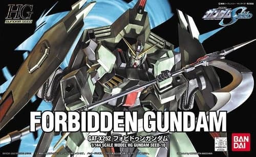 HGGS GAT-X252 Forbidden Gundam - Box Art