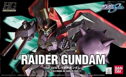 HG GAT-X370 Raider Gundam - Box Art