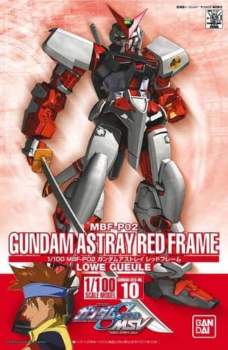 MBF-P02 Gundam Astray Red Frame - Box Art