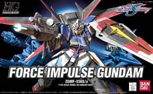 ZGMF-X56S/alpha Force Impulse Gundam - Box Art