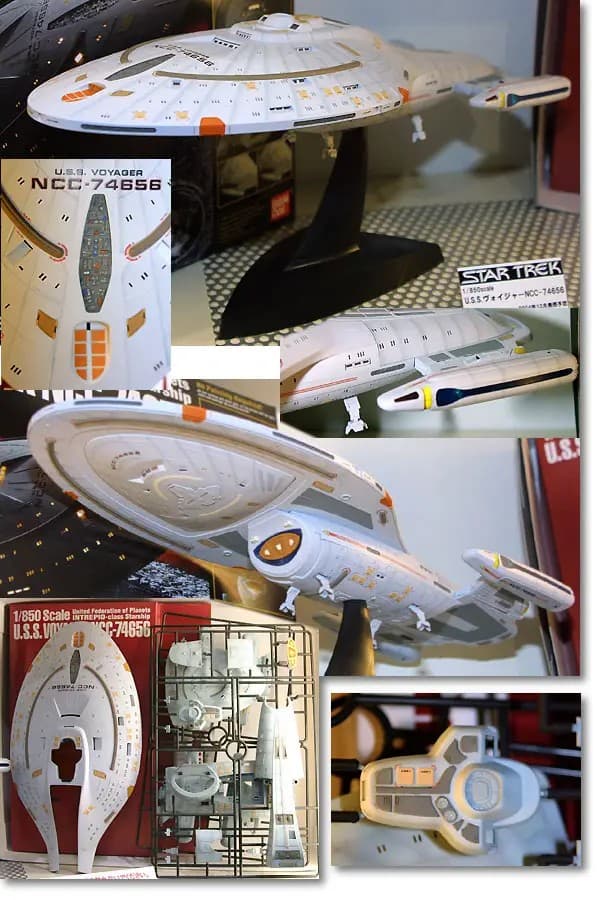 U.S.S. Voyager NCC-74656 - Box Art