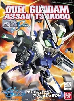 BB Senshi GAT-X102 Duel Gundam Assault Shroud - Box Art