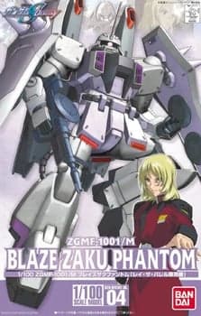 ZGMF-1001/M Blaze Zaku Phantom - Box Art