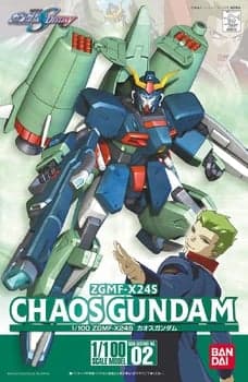 ZGMF-X24S Chaos Gundam - Box Art