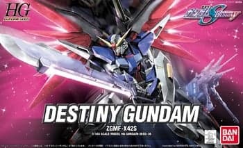 ZGMF-X42S Destiny Gundam - Box Art