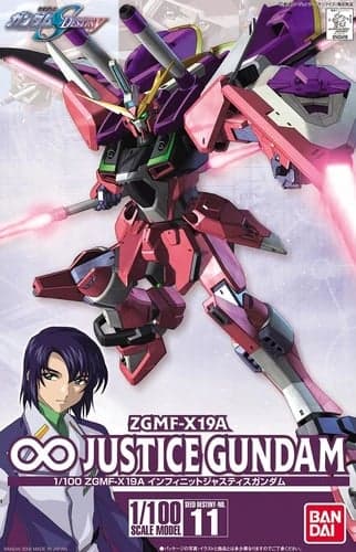 ZGMF-X19A infinite Justice Gundam - Box Art