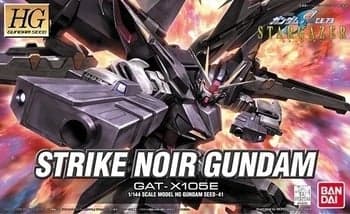 GAT-X105E Strike Noir Gundam - Box Art