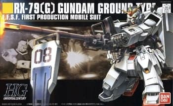 HGUC RX-79G GUNDAM GROUND TYPE - Box Art