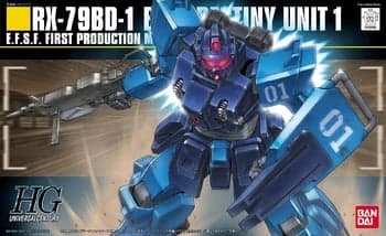 HGUC BLUE DESTINY UNIT 1 - Box Art