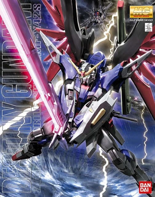 MG Destiny Gundam - Box Art