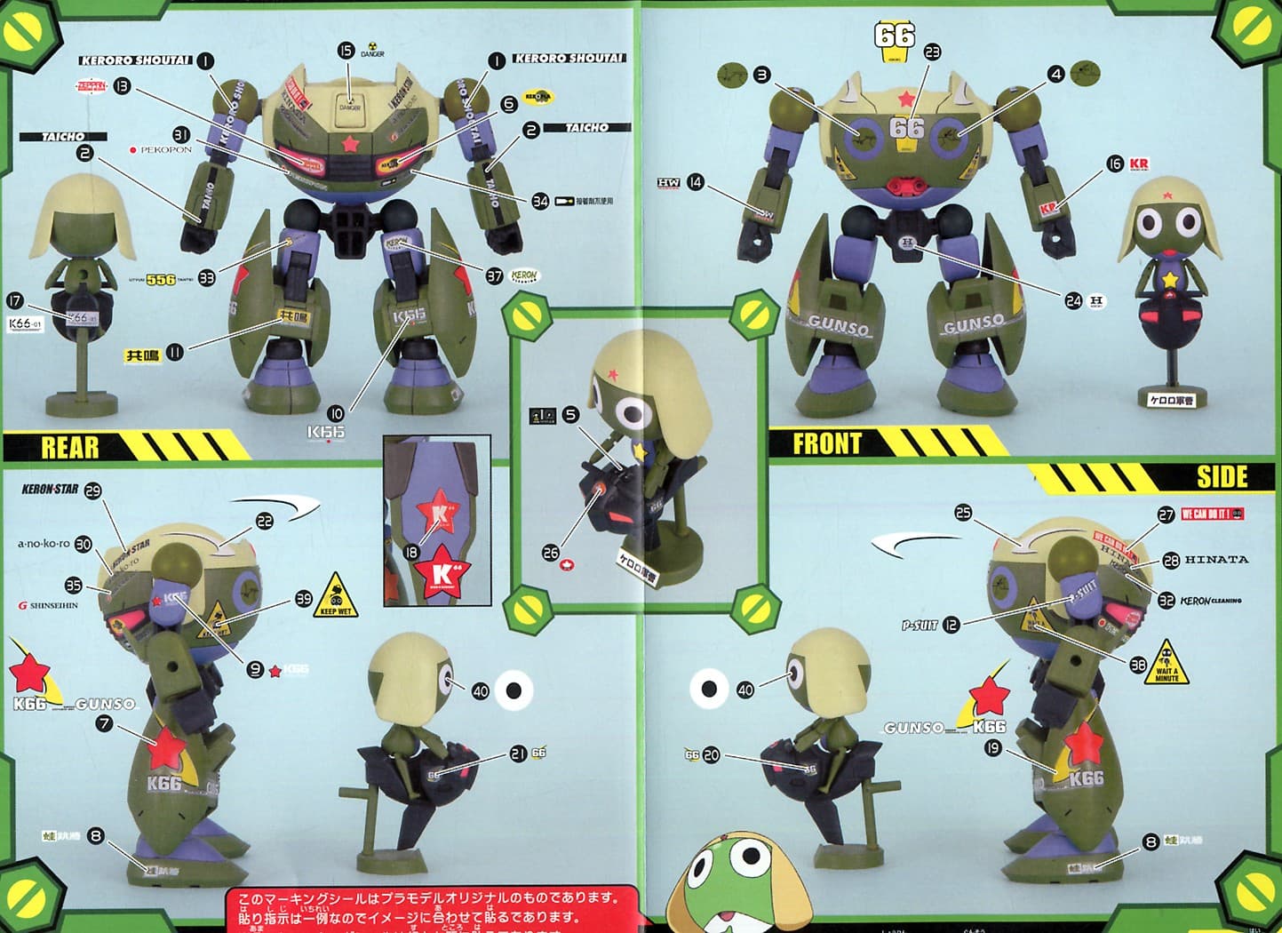 Real Type Keroro Robo - Box Art