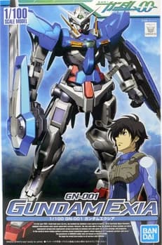 1/100 GN-001 Gundam Exia - Box Art