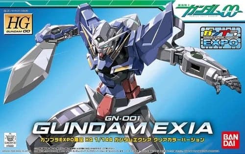 GN-001 Gundam Exia Clear Color Version - Box Art
