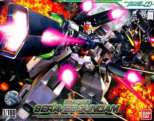 GN-008 Seravee Gundam - Box Art
