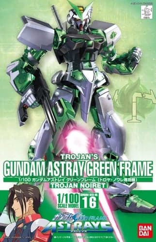 Trojan's Gundam Astray Green Frame - Box Art