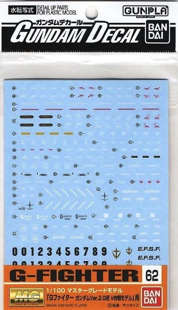 G-Fighter Gundam Ver.2.0 - Box Art