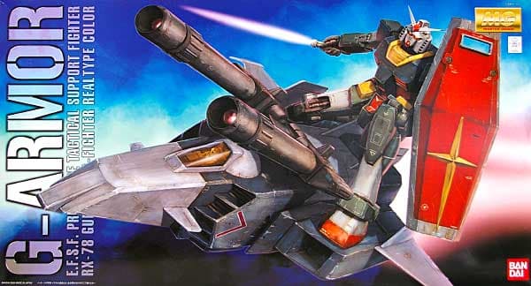 G-Armor E.F.S.F. Prototype Tactical Support Fighter - Box Art