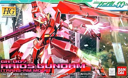 HG ARIOS GUNDAM (TRANS-AM MODE) - Box Art