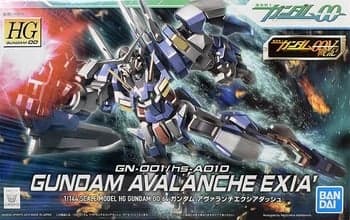 HG00 GN-001/hs-A01D Gundam Avalanche Exia - Box Art