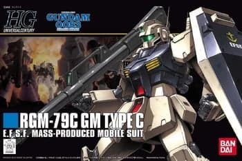 HGUC RGM-79C GM Type C - Box Art