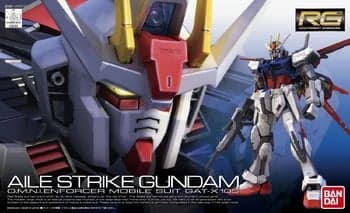 RG AILE STRIKE GUNDAM - Box Art