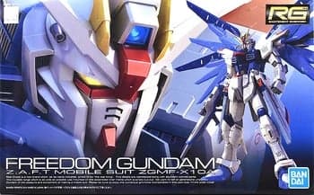 RG ZGMF-X10A Freedom Gundam - Box Art
