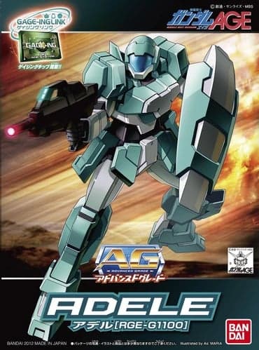AG Gundam Age Adela (RGE-G1100) - Box Art