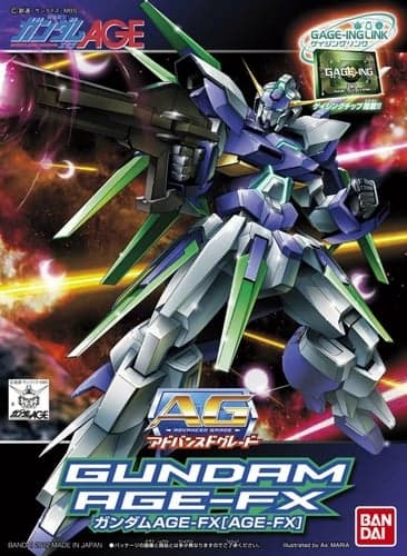 AG Gundam Age Gundam Age-FX (AGE-FX) - Box Art