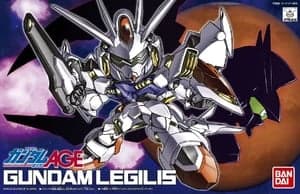 BB Senshi xvm-fzc Gundam Legilis - Box Art
