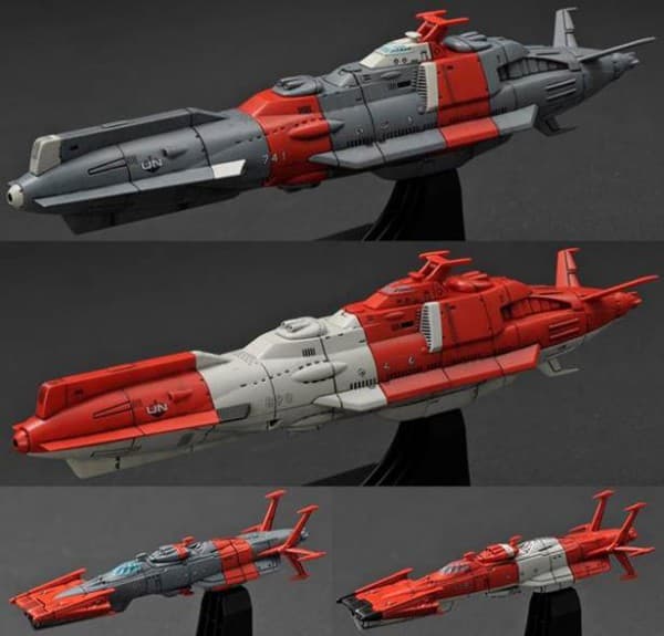 Star Blazers - 1/1000 UNCN Combined Space Fleet Set 2 - Box Art