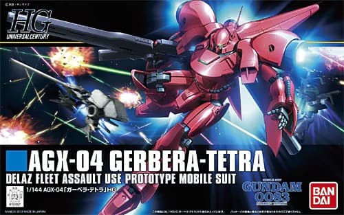 HGUC GERBERA-TETRA - Box Art