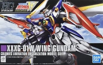 HGAC XXXG-01W Wing Gundam - Box Art