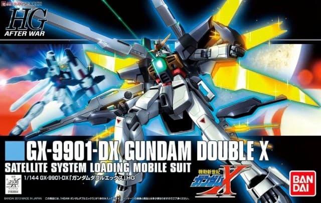 HG After War GX-9901-DX Gundam Double X - Box Art