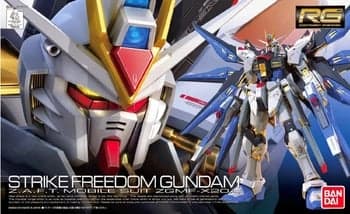 RG ZGMF-X20A Strike Freedom Gundam - Box Art