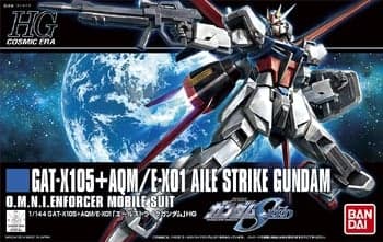 HGCE AILE STRIKE GUNDAM - Box Art