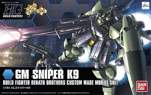 HGBF GM SNIPER K9 - Box Art