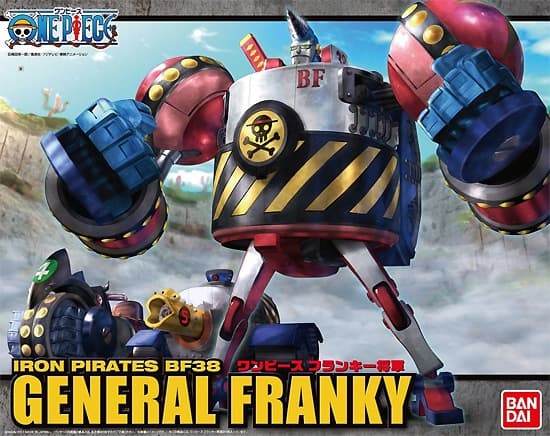 One Piece Iron Pirates BF38 General Franky - Box Art