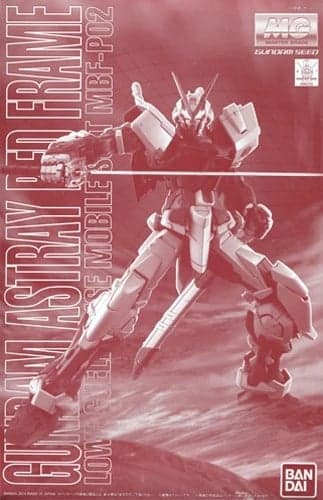 MG MBF-P02 Astray Red Frame - Lowe Guele's Use - Box Art