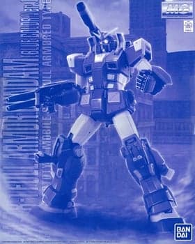 FA-78-1 Full Armor Gundam [Blue Color Ver.] - Box Art