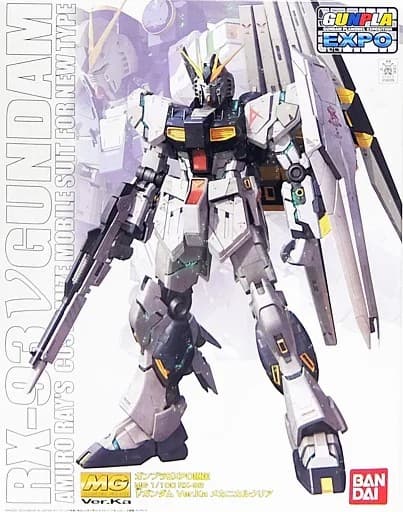 RX-93 nu Gundam "Ver.Ka" Mechanical Cear - Box Art